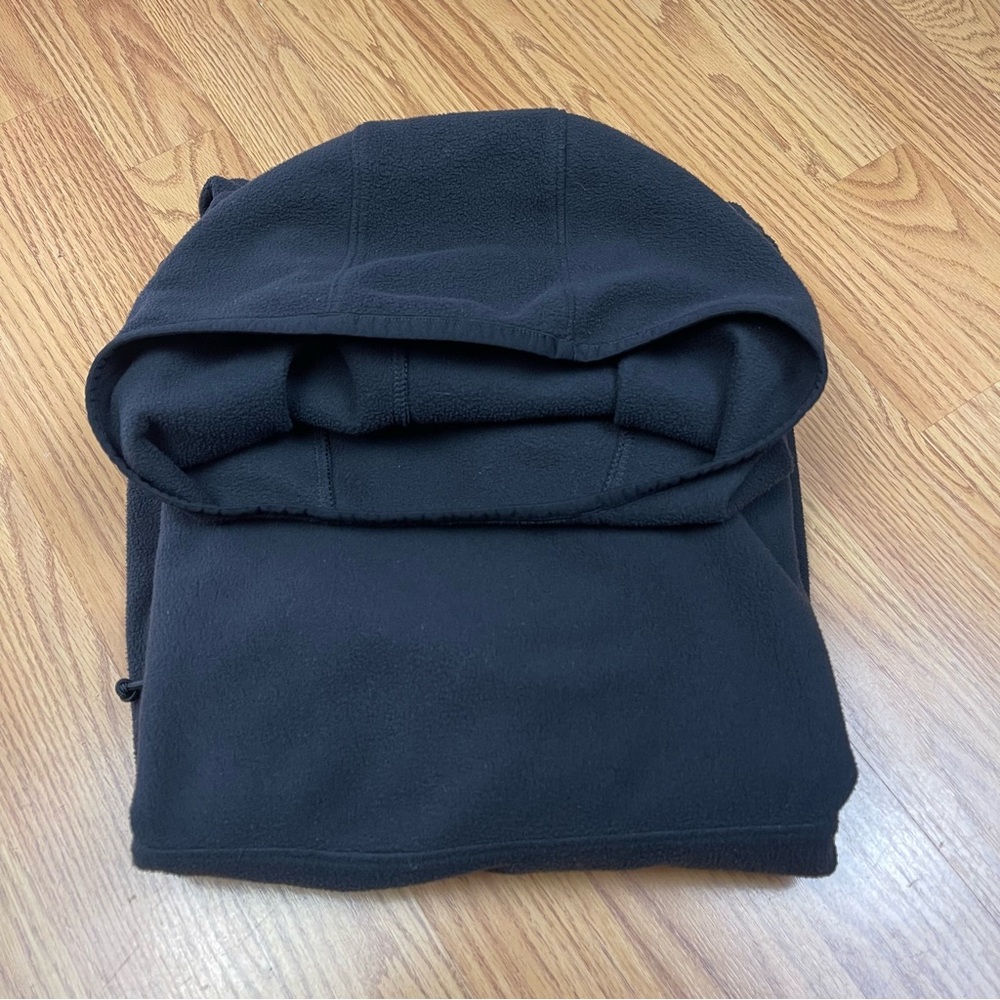 The North Face Women's TKA Glacier Pullover Fleece Black Hoodie